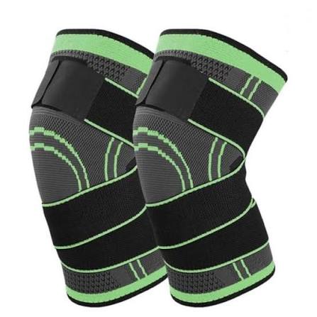 Par de Joelheiras Compressivas Premium