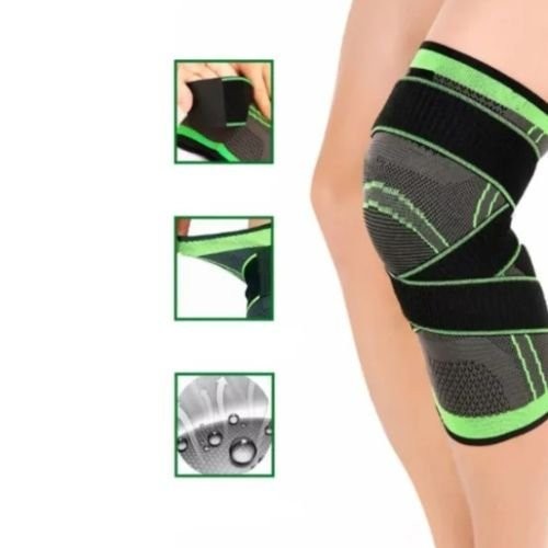 Detalhes do tecido, velcro e material respirável