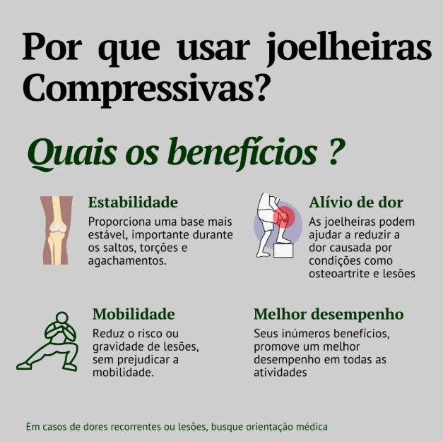Benefícios da joelheira para estabilidade e mobilidade